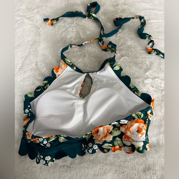 NWT Cupshe High Waisted Halter Bikini - Picture 7 of 9